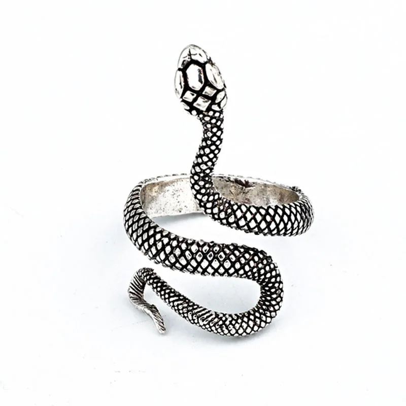 

Ring Creative Alloy Snake Ring Animal Design Women Jewelry Daily Handsome Cool Punk Adjustable Open Jewelry Bar And Club