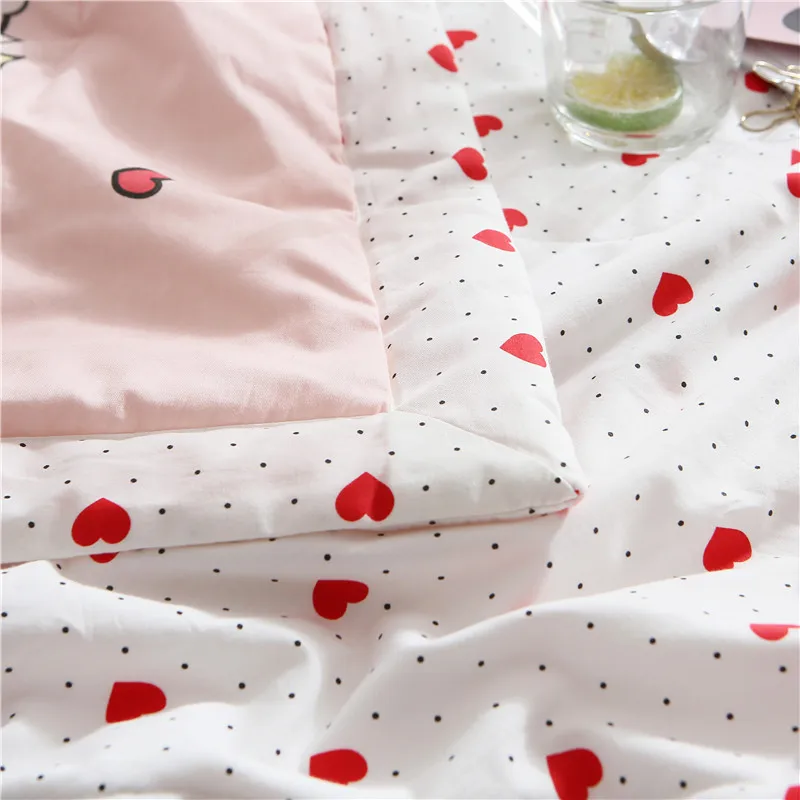 Покрывало из 100% хлопка покрывало с принтом свиньи США летнее тонкое стеганое