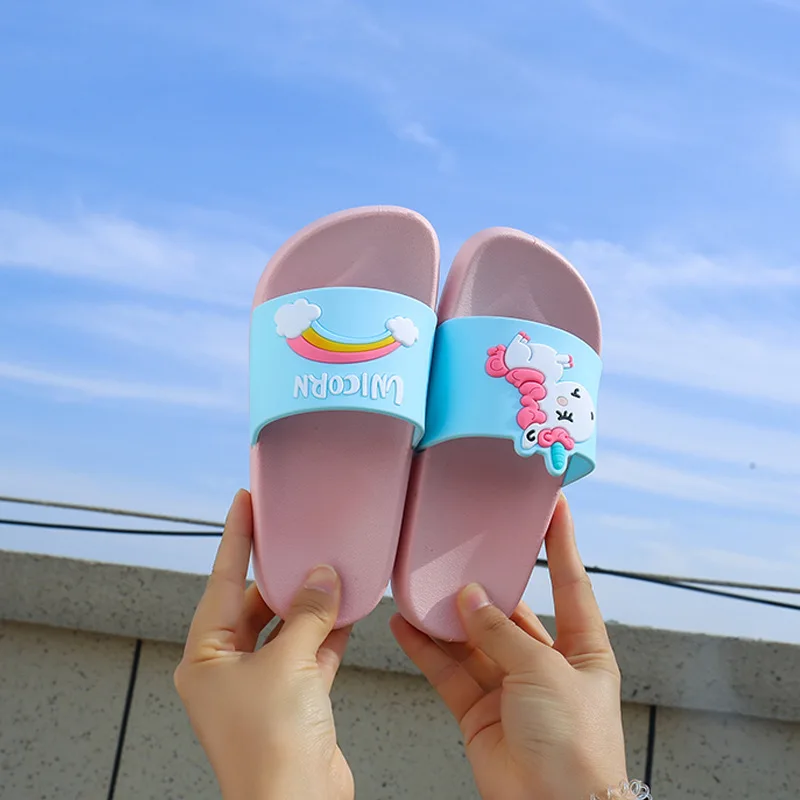 Новинка 2019 детские сандалии желе для мальчиков и девочек Mini Melissa Unicorn обувь
