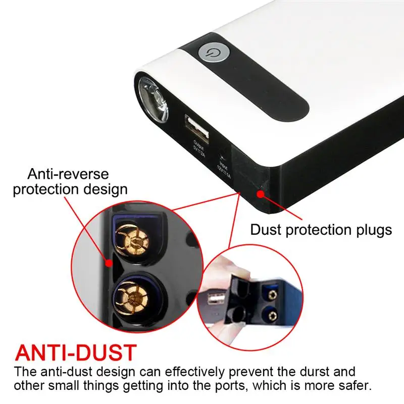 Новый портативный автомобильный аварийный стартер блок питания ультратонкий