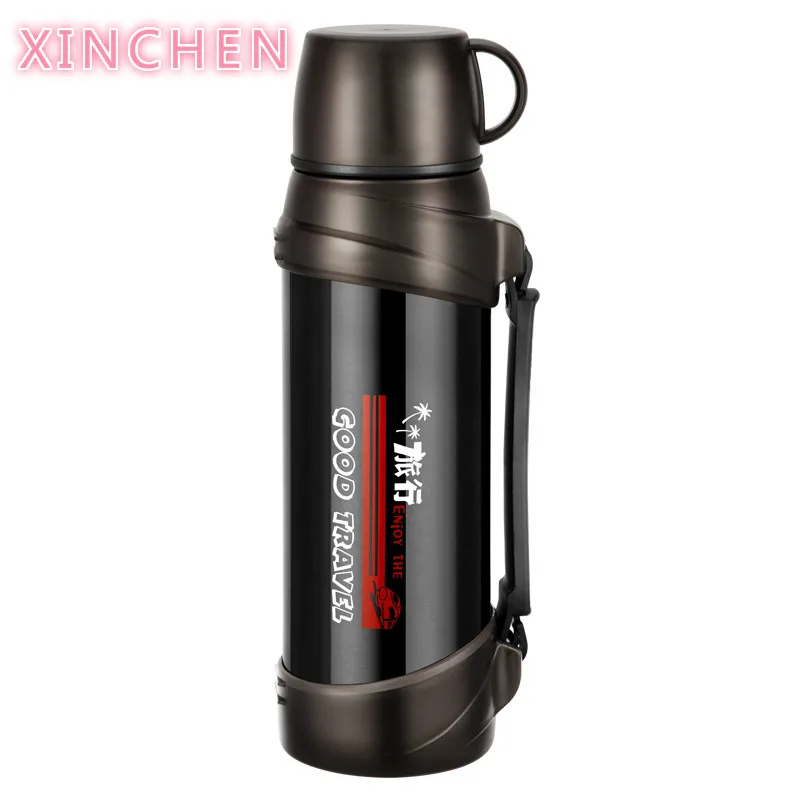 

XINCHEN 2L/2.5L Large Capacity Stainless Steel Thermos Vacuum Flask Cup Coffee Tea Milk Travel Mug Thermo Water Bottle Thermocup