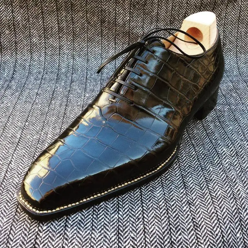 

Men Shoes Classic Spring Autumn Lace Up Fat PU Leather Party Simplicit Banque Round Toe Office Sapatos Para Hombre Solid KP530