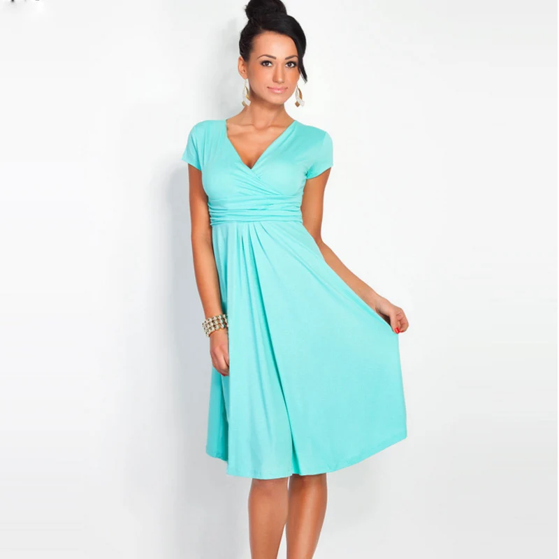 Женская Офисная Туника большого размера элегантное плиссированное платье