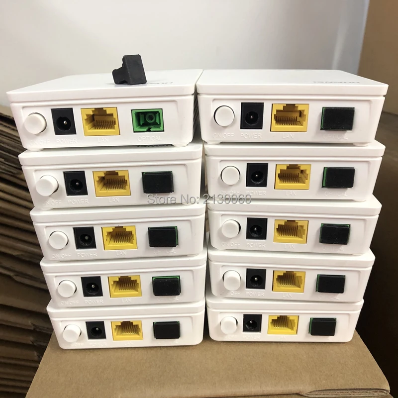 10 шт. 100% оригинальный новый оптоволоконный маршрутизатор Gpon ONU HG8010H ftth 1GE только