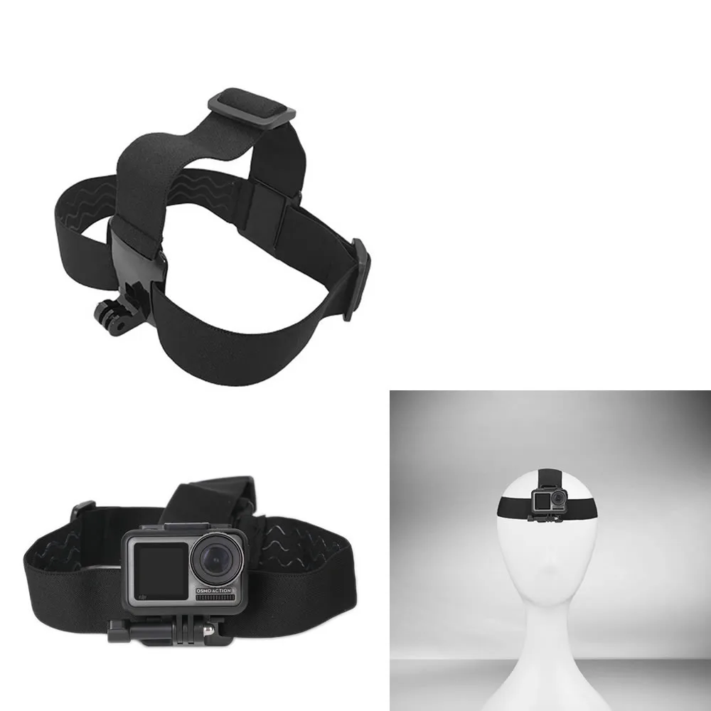 sports camera wearable suit accessories for dji action 2 backpack clip chest strap wrist headband band for gopro 10 accessories free global shipping