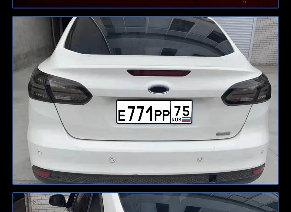 Автомобильный Стайлинг для Ford focus 3 светодиодный задний фонарь для Ford Focus светодиодный противотуманный фонарь для focus 3 аксессуары автомобильный Стайлинг