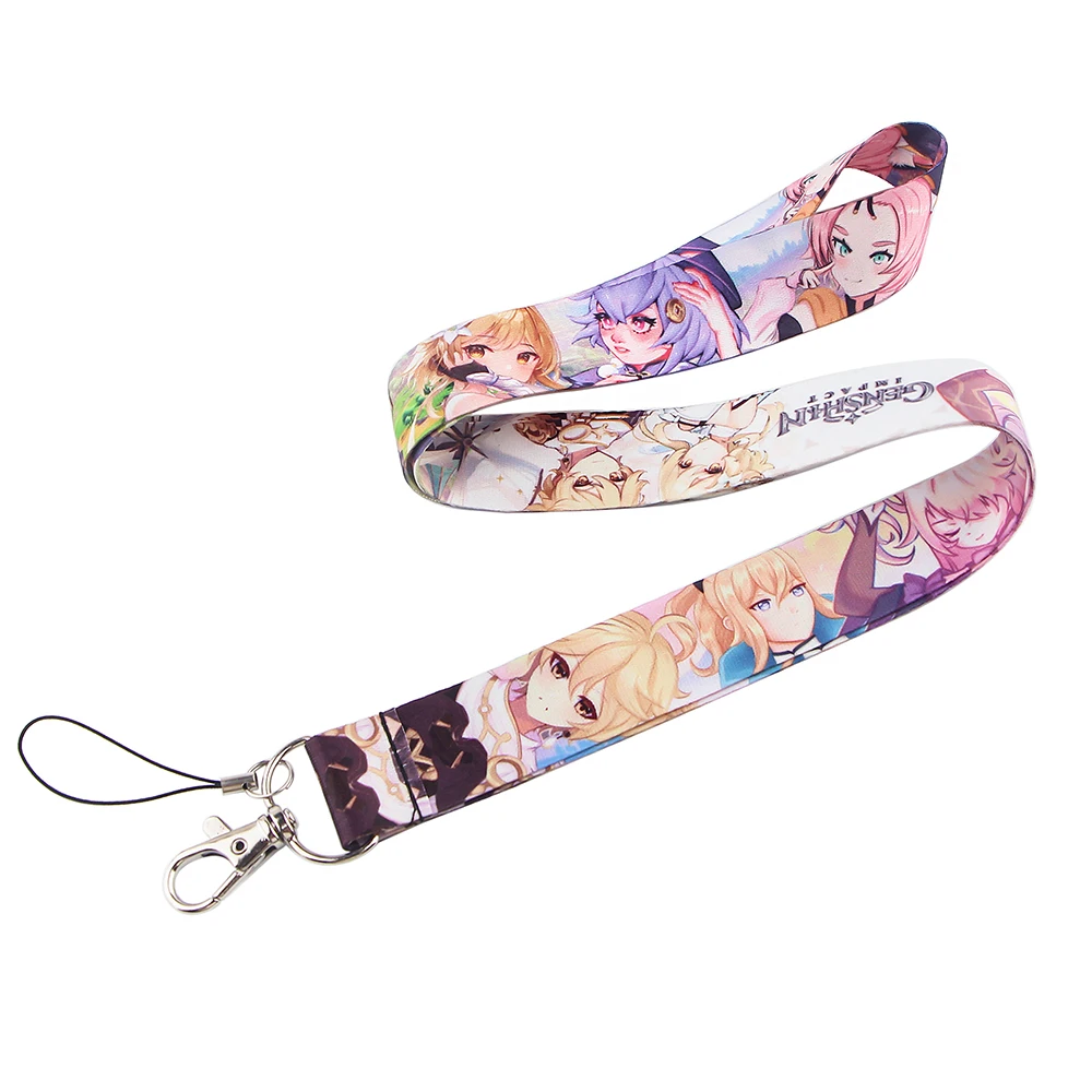 Модный Оригинальный шнурок для аниме игр C917 ID шнурки ключей аксессуары шеи | Дом и
