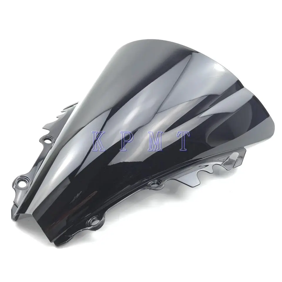 Ветровое стекло YZF R6 2006 2007 черное с двойными пузырьками для Yamaha YZF-R6 600 06 07 пластик |