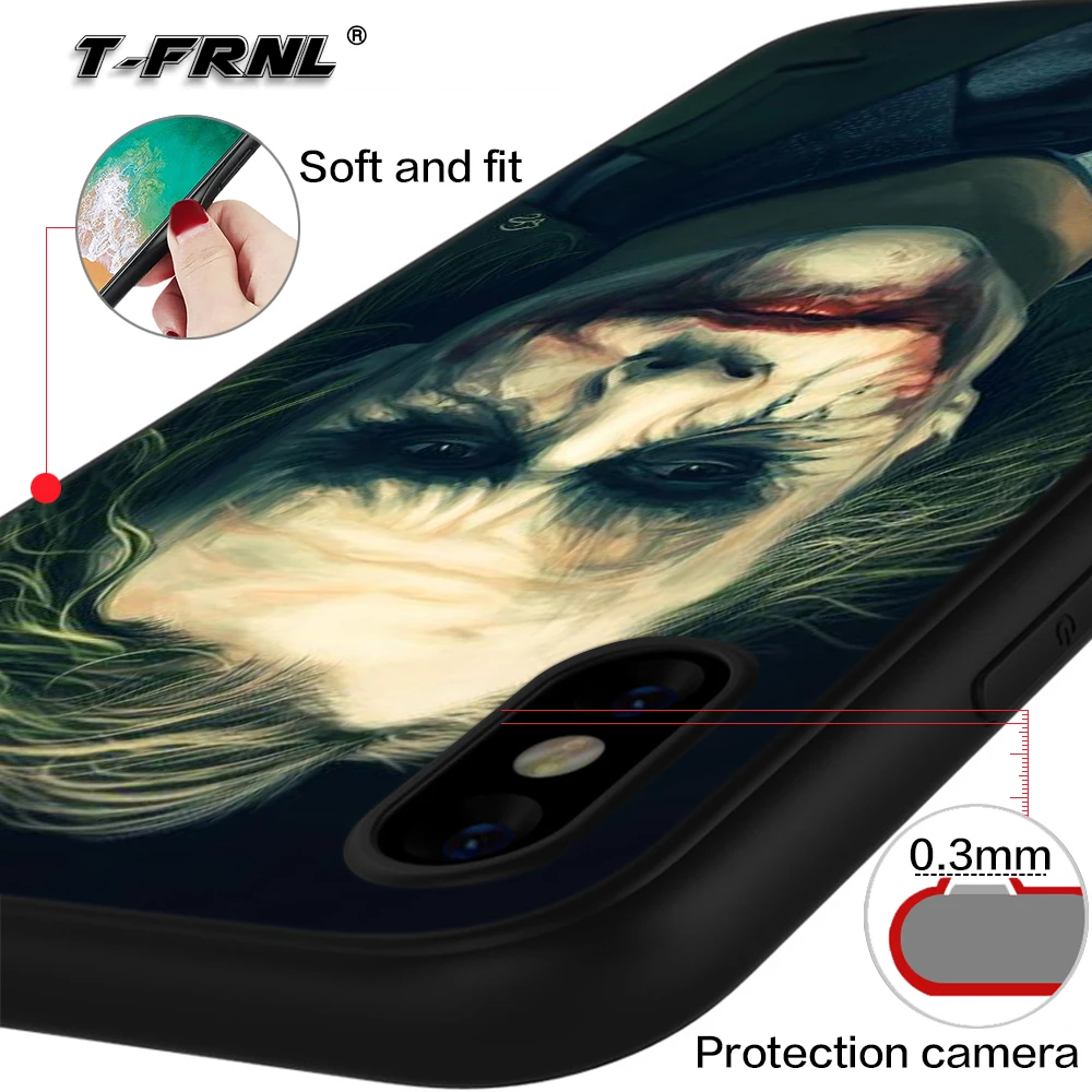 Для coque iPhone XS Max чехол Joker для iPhone 6S чехол Новое поступление для fundas iPhone XR чехол для 5 5S SE 7 8 Plus X Чехол