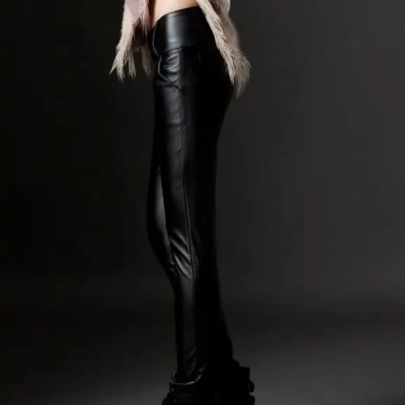 Модные леггинсы размера плюс с высокой талией Стрейчевые сексуальные