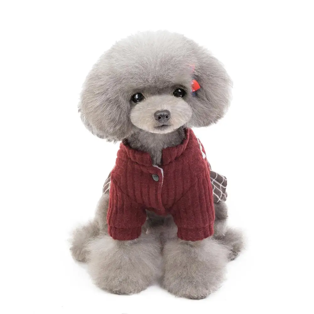 Новейшая модель Сезон Зима платье с юбкой-пачкой для собака мелких пород