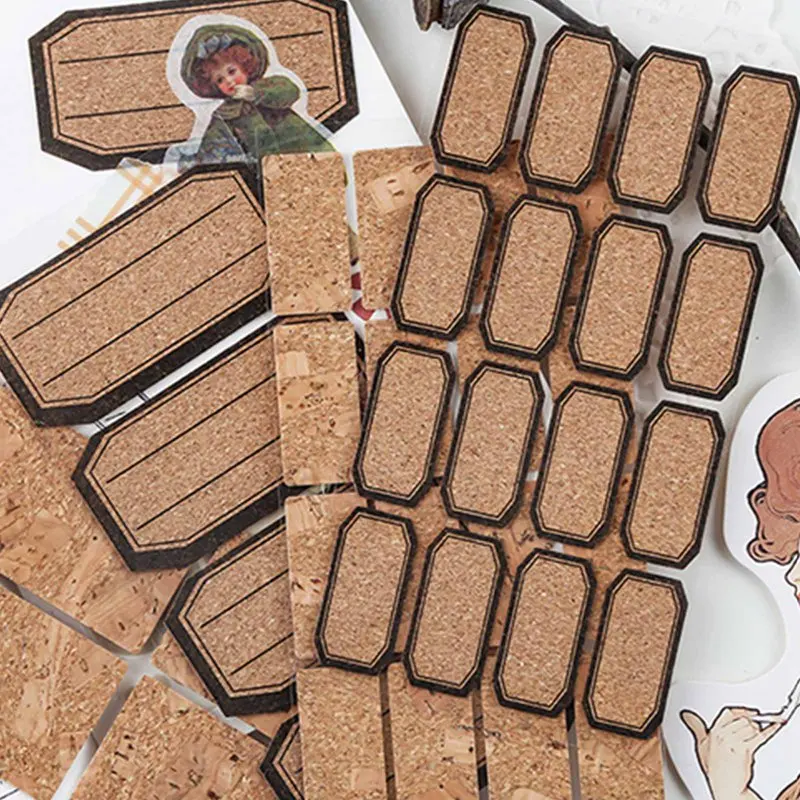 Деревянные этикетки наклейки для творчества кухонных бутылок банок