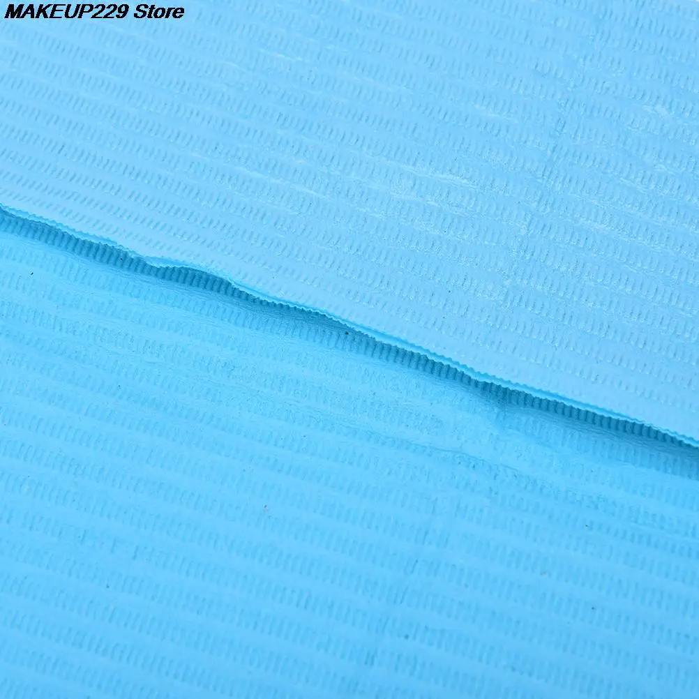 10 штук пакет одноразовый синий цвет шейный платок медицинский магазин полотенца