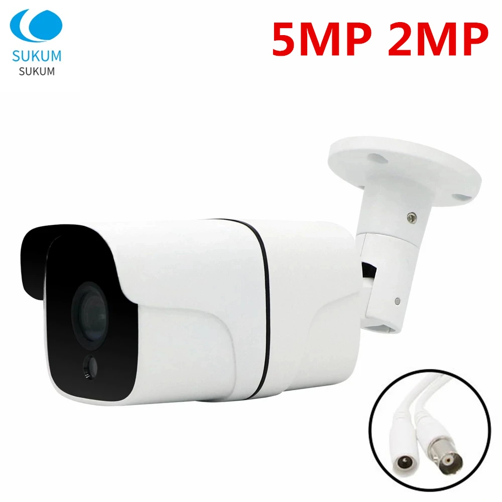 

Уличная аналоговая камера видеонаблюдения, 5 МП, AHD/CVI/TVI/CVBS, 4 в 1, объектив 3,6 мм, ИК, ночное видение, камера безопасности с OSD