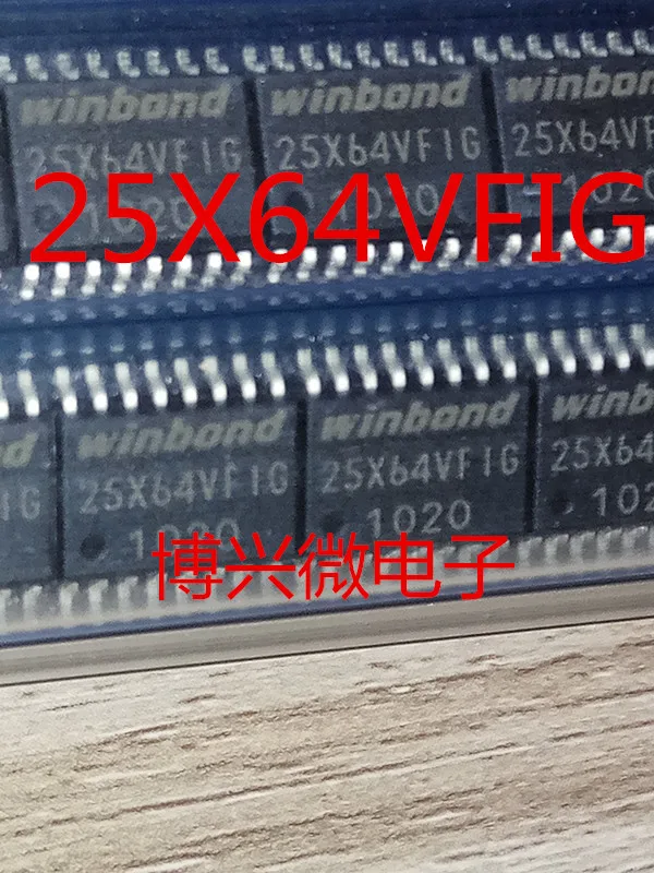 

10PCS/LOT W25X64VSFIG 25X64VFIG W25X64VFIG SOP16