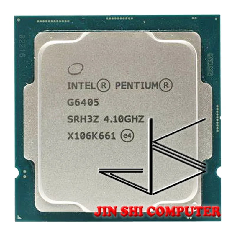 

Процессор Intel Pentium G6405 4,1 ГГц двухъядерный четырехпоточный процессор 4M 58 Вт LGA 1200 Новый
