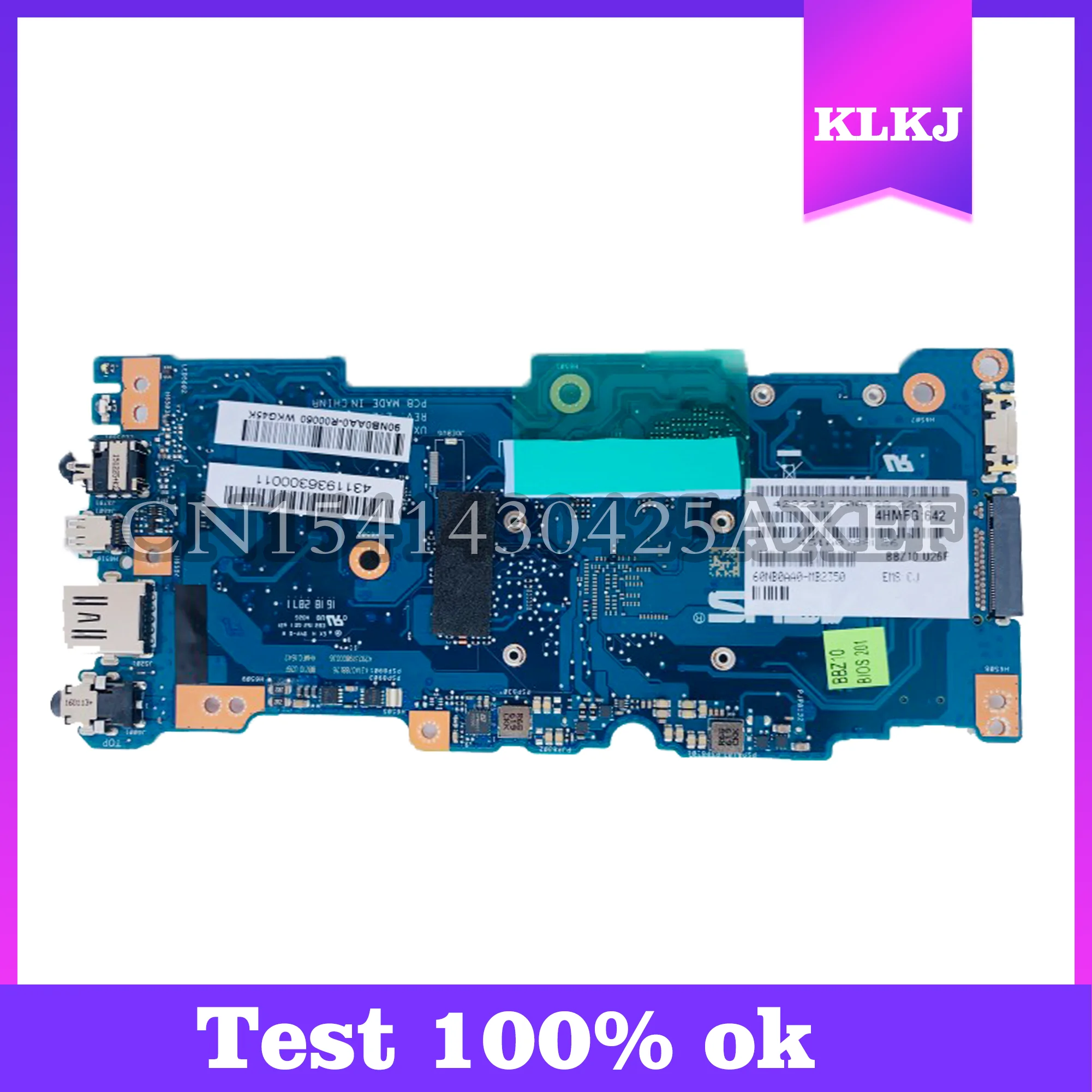 ux305ca original motherboard for asus zenbook ux305c ux305ca u305c laptop motherboard with m3 6y30 cpu 8gb ram 100 working free global shipping