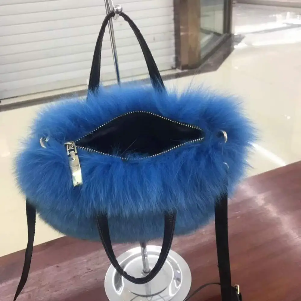 Сумка из натурального Лисьего меха/сумки лисьего меха | Дом и сад
