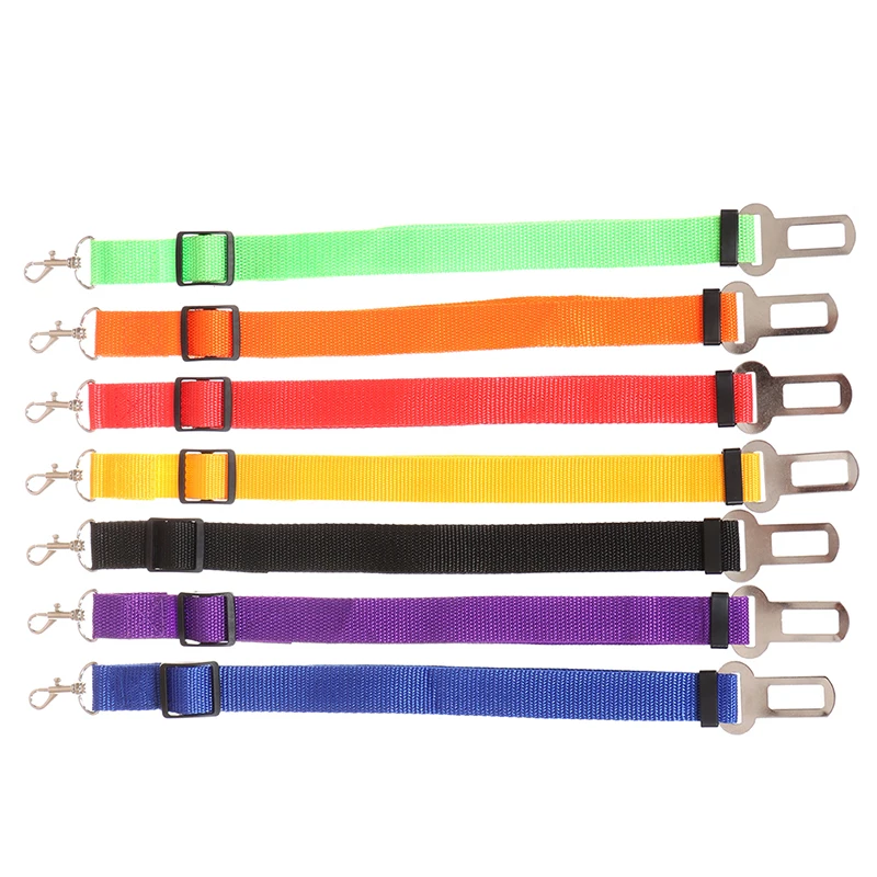 1 шт. регулируемый ремень безопасности поводок для маленьких собак зажим