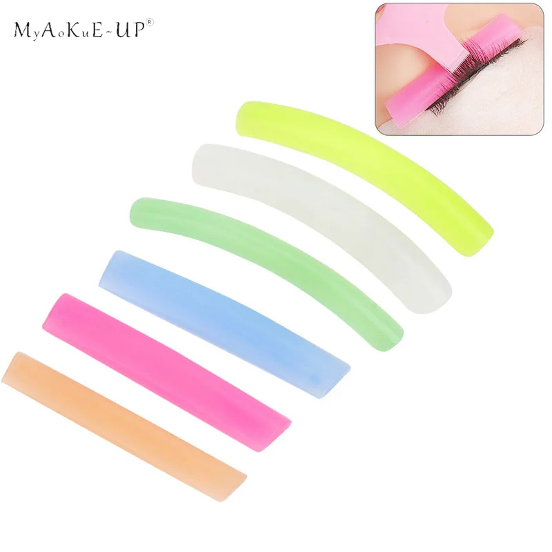 

Подушечки для ресниц, Мягкие силиконовые, 6 дюймов, пар/упак.