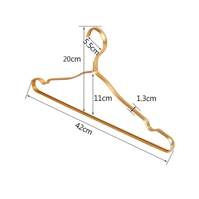 

5/10/20PCS Clothes Hangers Thicken Aluminum Alloy Drying Racks Windproof Anti-slip Underwear Belt Coat Hanger for Clothes Hooks