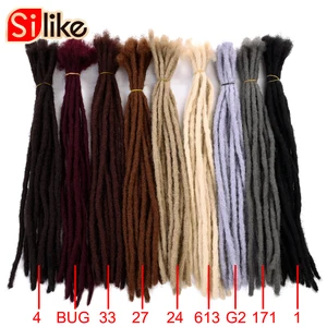 6 дюймов ручной работы дреды для наращивания Для Мужчин's, регги волос хип-хоп Стиль 10 прядейУпаковка из искусственных волос замки волос