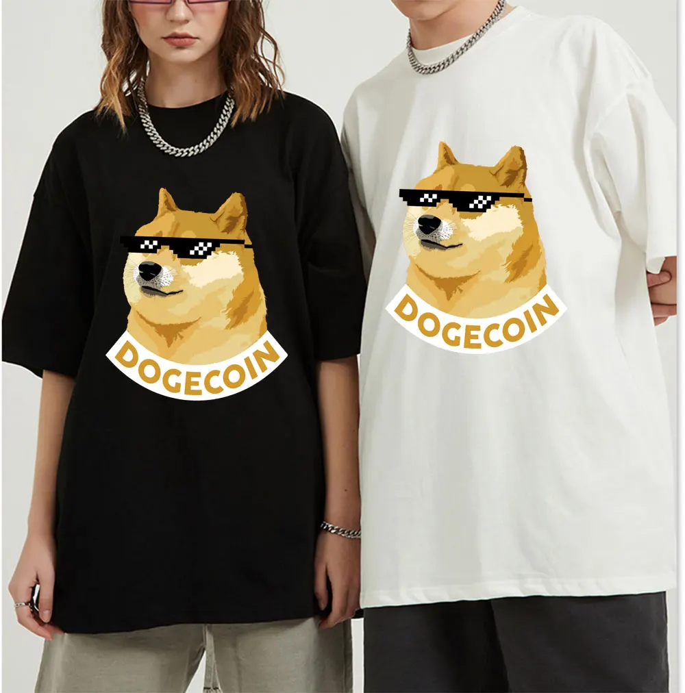 

Dogecoin Crypto Meme Bitcoin When Lambo T-Shirt Funny Unisex T Shirt Men's Short Sleeve Tshirt 100% Cotton Tee Tops