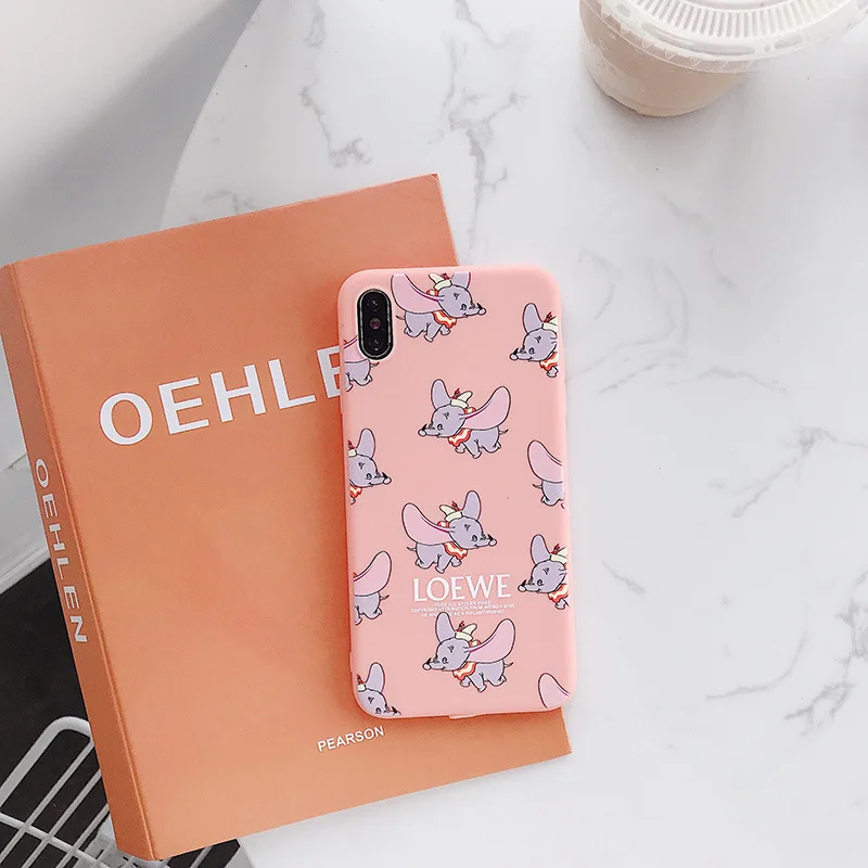Милый чехол с Микки Маусом для iphone XS MAX XR X 7 8 Plus, силиконовый мягкий ТПУ чехол с принтом s для iphone 6 6s SE 5S 5 - Цвет: as picture shown