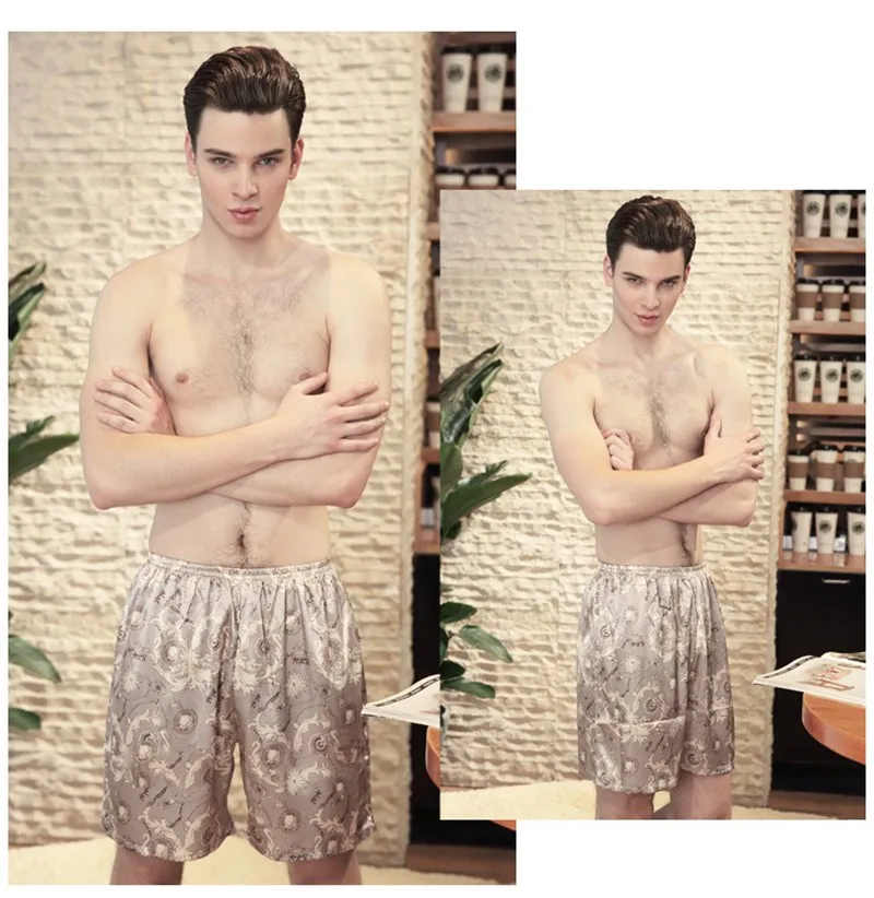 Пижама Мужская шелковая комфортная|Штаны для сна| |