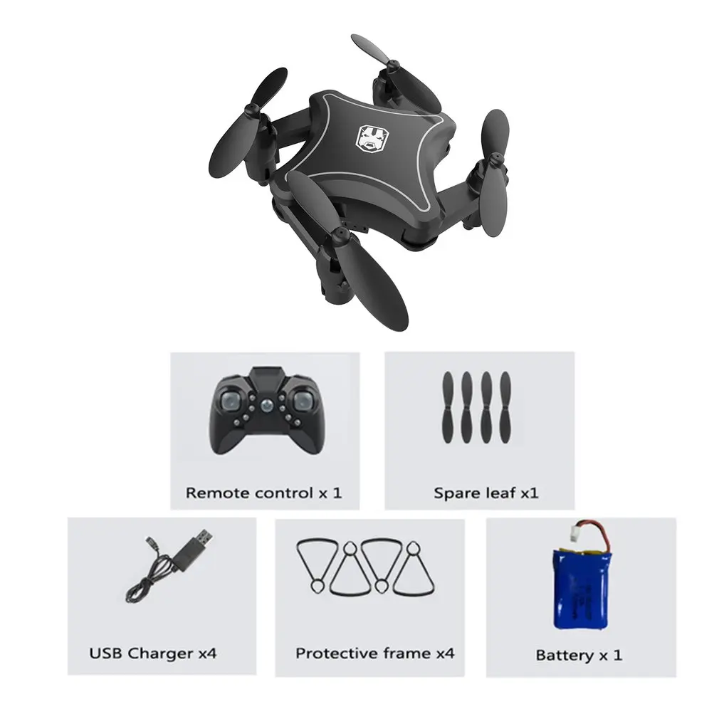 Мини Дрон Quadcopter с 4K HD камерой складные дроны возврат одной кнопкой FPV Follow Me RC