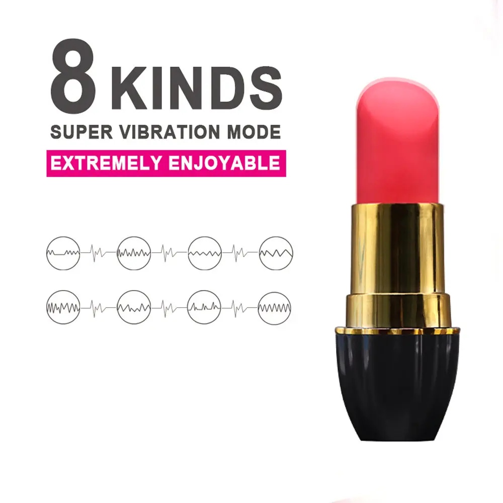 Мини помада вибратор 7 скоростей секретная Пуля Вибратор точка G Стимулятор