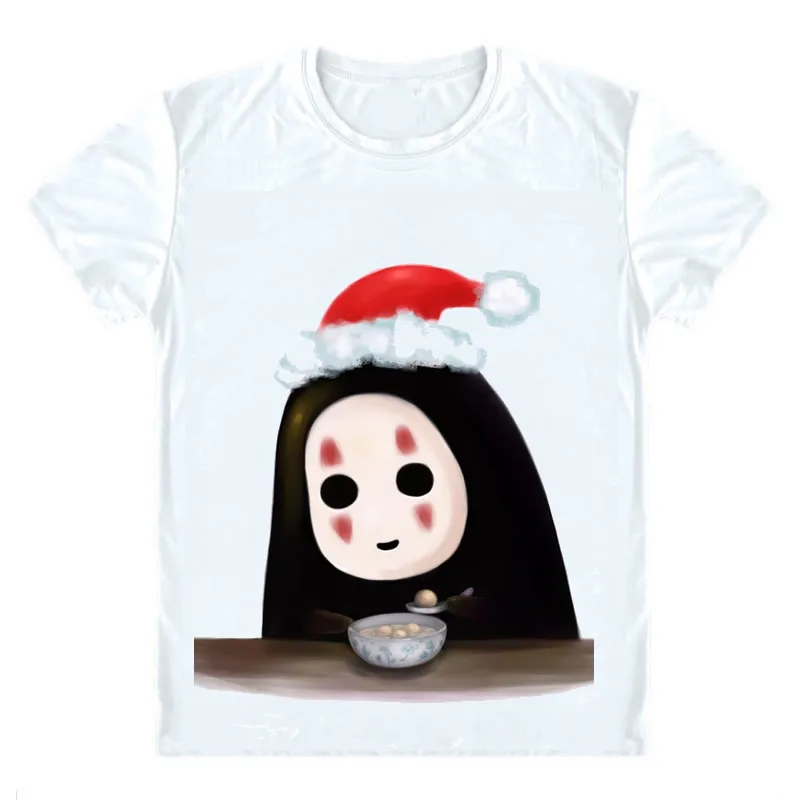 

Spirited Away tshirts A Voyage of Chihiro T-Shirt Sen to Chihiro no kamikakushi Shirt multicolor oversized t shirt Anime clothes