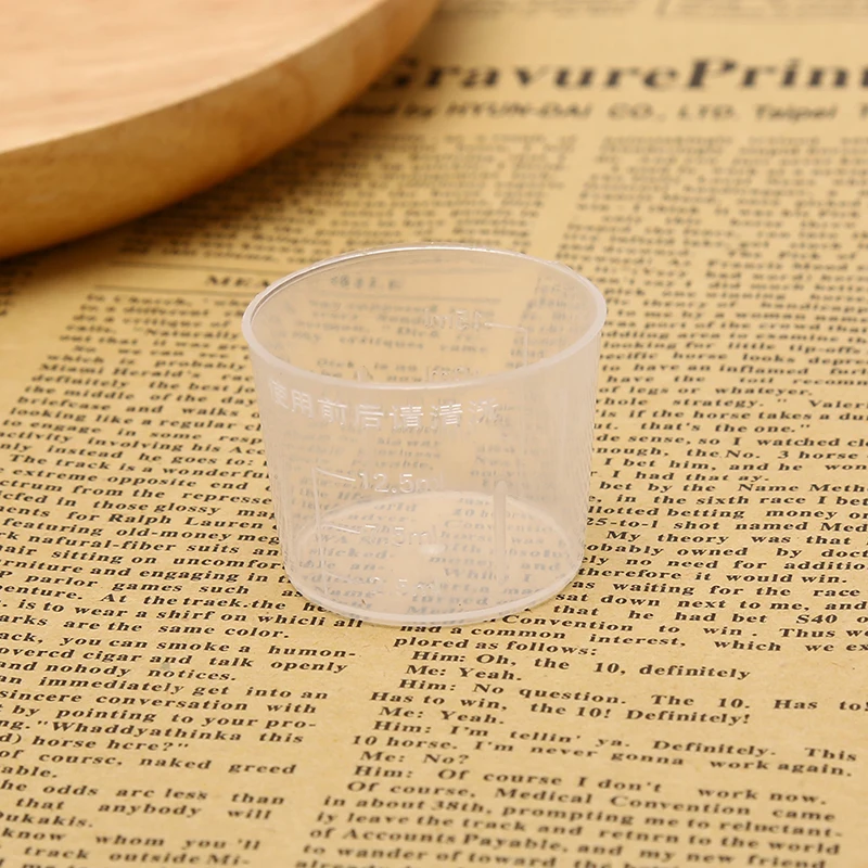 

5Pcs DIY Epoxy Resin Plastic Measuring Cups Set For Handmade DIY Jewelry Making Tool Epoxy Resin Cup 15/20/30/50/100ml