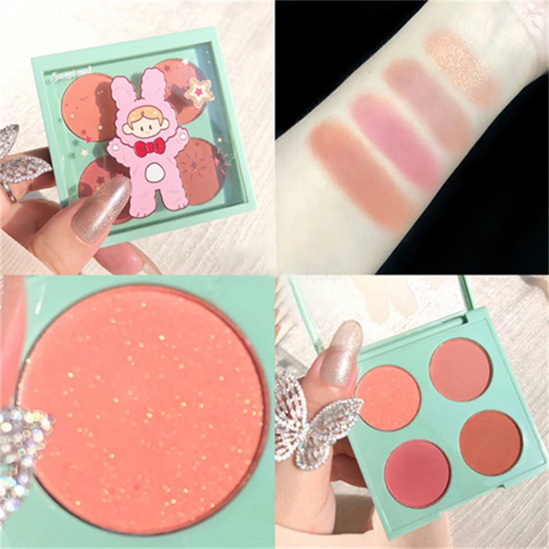 Минеральный пигмент для лица 1 шт. минеральная Румяна щек пудра макияжа контурные