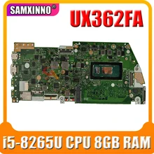 AKemy For ASUS UX362FA-EL142T ZenBook Flip UX362 laptop mainboard motherboard with i5-8265U CPU 8GB RAM tested full 100%