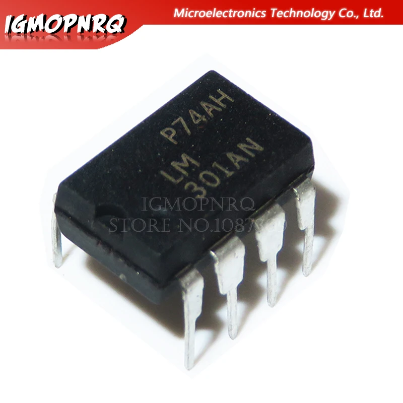 10 шт. LM301AN LM301A LM301 DIP Операционные усилители