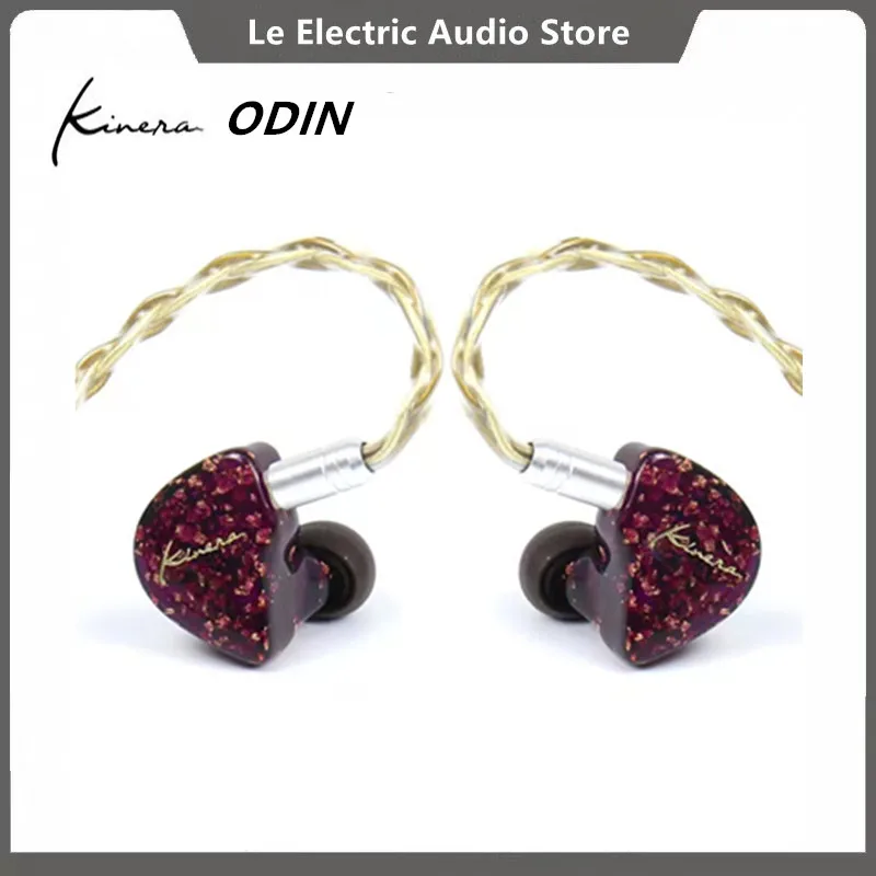 

Kinera ODIN 2.0 K8 8BA In Ear Earphones Hifi Balanced Armature Earphones Ear hook Noise-Cancellation Earbuds