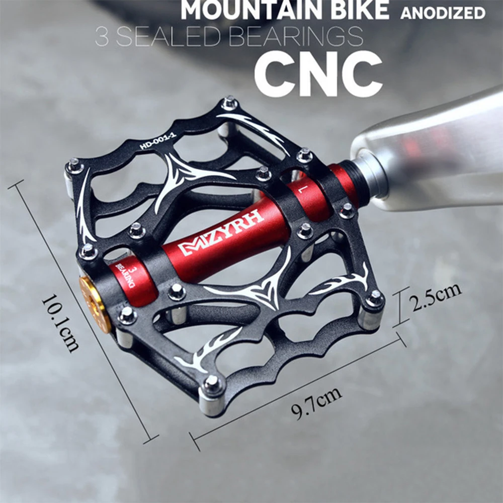 

Bicycle pedal mountain bike 3 sealed bearing bicycle pedal non-slip ultra light mountain bike pedal bicycle pedal accessories