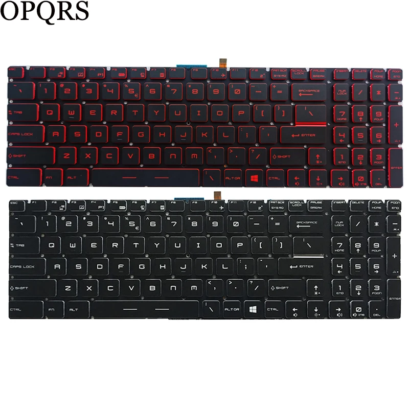 Новая клавиатура US для ноутбука MSI GT62VR GT72 GT72S GT72VR GS73VR GT73VR CR62 CX62 CR72 CX72 2QD PE60 PE70 PX60 |
