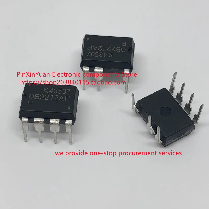 5 шт. новый оригинальный OB2212AP 0B2212 DIP-7 PWM Импульсный блок питания | Электронные