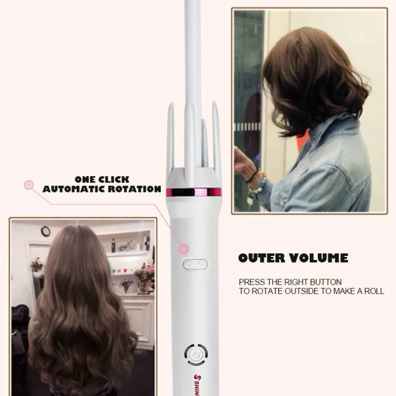 Professional Automatic Hair Culer Wand Curling Iron Stick Curler Electric Waver Styling Fast Styler Salon Tools | Красота и здоровье