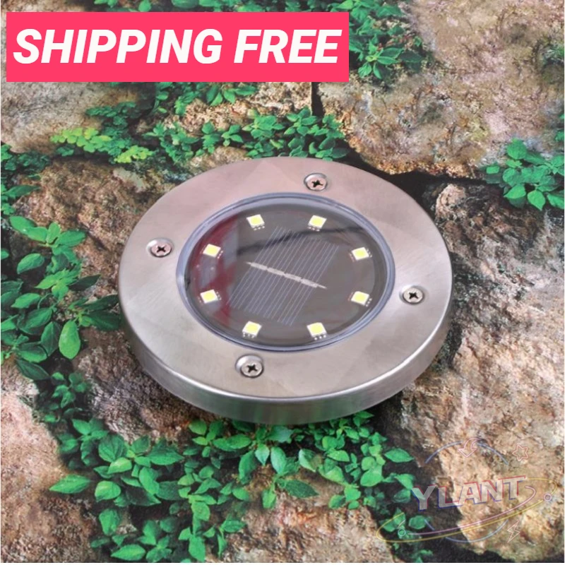 

Ylant 2020 LED Solar Lawn Light Outdoor Lighting Ground Light Waterproof Buried Light Garden Landscape Lighting Channel