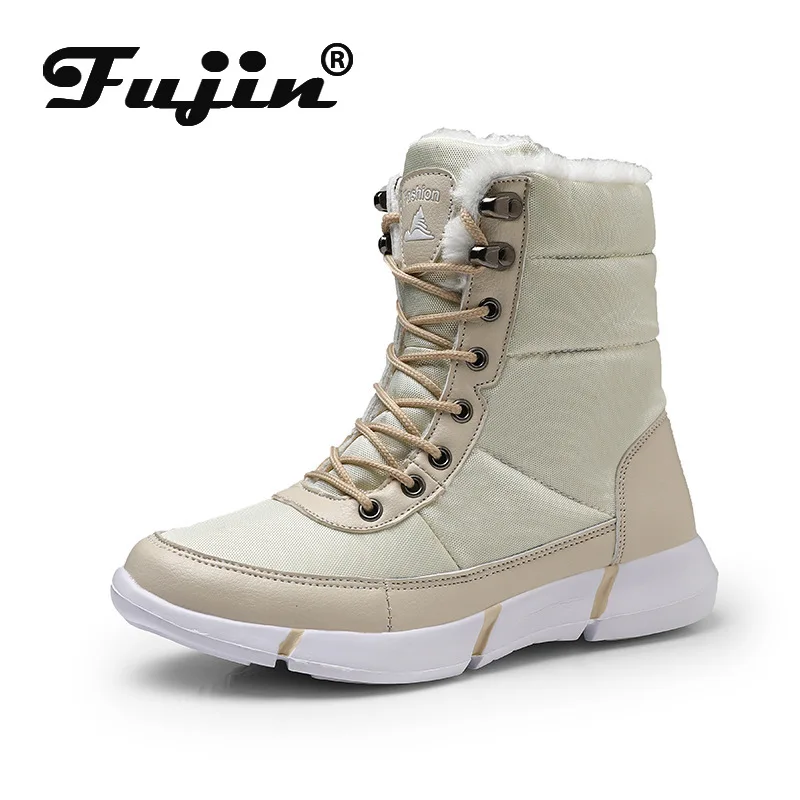 Качественные зимние женские ботинки Легкая водонепроницаемая хлопковая обувь
