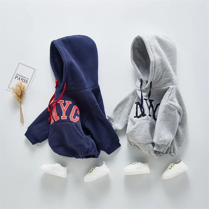 

Newborn Baby Girls Romper Kids Boy Long Sleeve Hooded Lovely Warm Jumpsuits for Infant Outfit