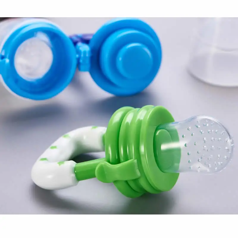 Nipple Feeding Safe Milk Feeder Baby Pacifier Bottles Teat Nibbler Safety Products Fresh Fruit Food Kids Standard |