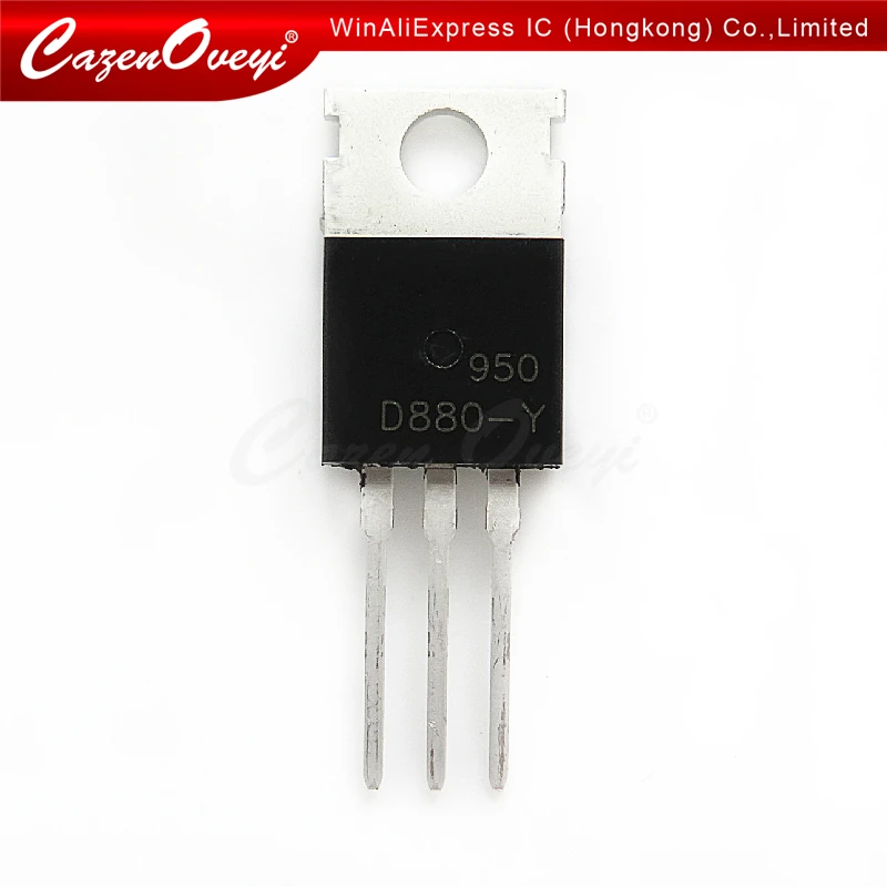10 шт./партия, транзисторы KSD880 TO-220 D880 KSD880-Y KSD880Y NPN 3A 60V