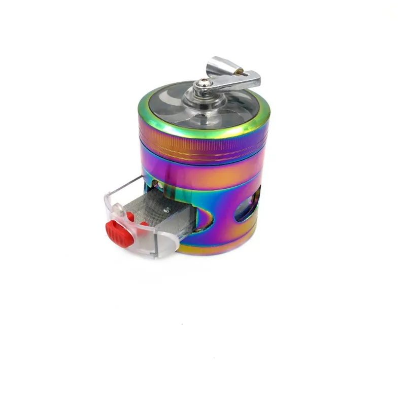 Измельчитель трав и табака 63 мм из сплава для специй курительная трубка