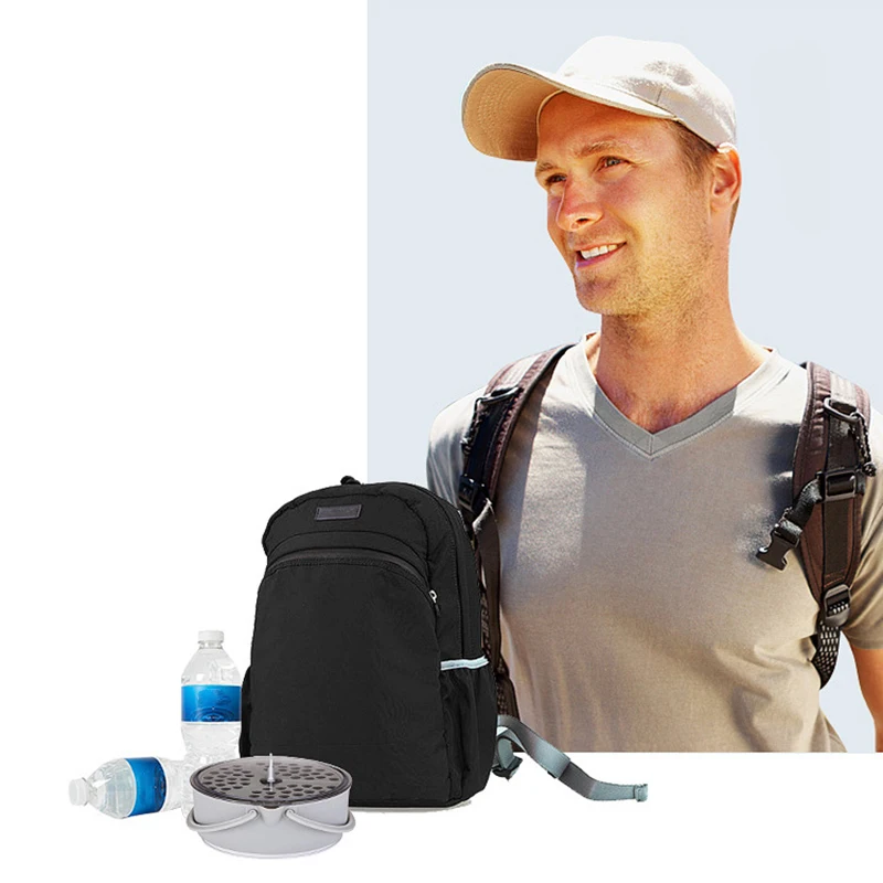 Складной силиконовый электрический чайник для сковородки с подогревом