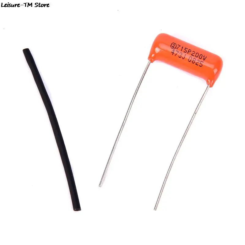 

Конденсатор Sprague Red Drop для гитары, конденсатор для гитары, конденсаторы для басов, пленочная пленка 200 мкФ, 5 шт., 0,047 в