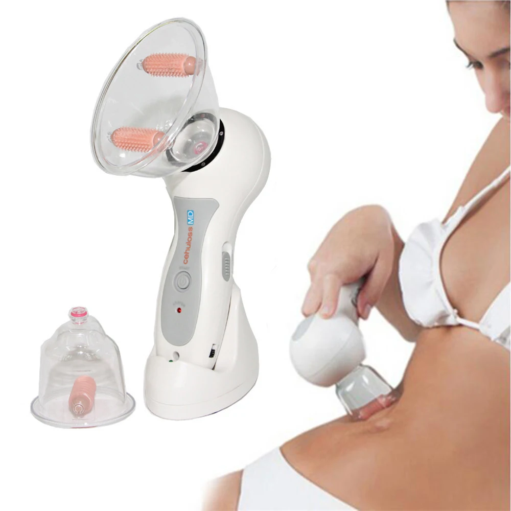 

Portable Body Massage Vacuum Cans Anti Cellulite Massager Device Therapy Loss Weight Tool Chest Liposuction Electric Breast